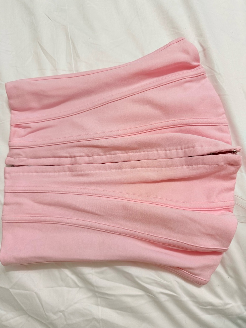 House of CB THE STRAPLESS Baby Pink Stretch Corset Top XS Regular Cup A-C NWOT - Picture 3 of 5